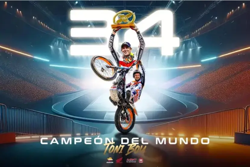  Toni Bou campe&oacute;n del mundo 