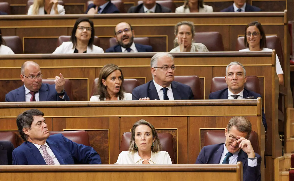  La bancada del PP en el Congreso 