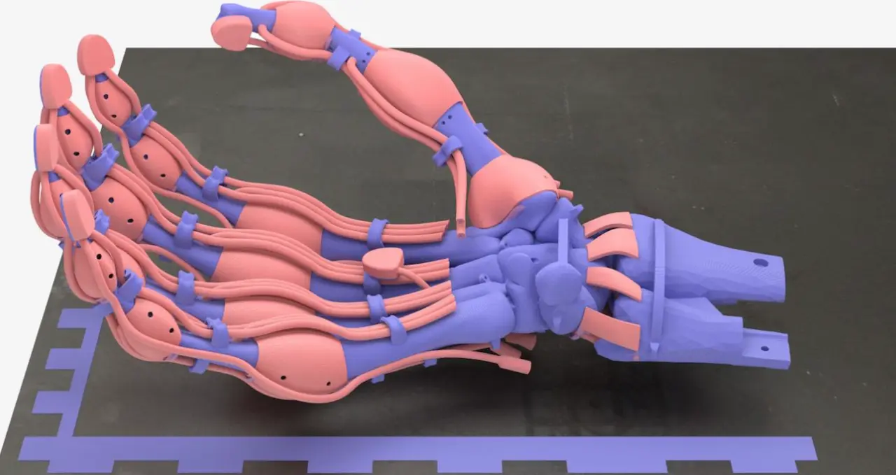  Mano rob&oacute;tica 