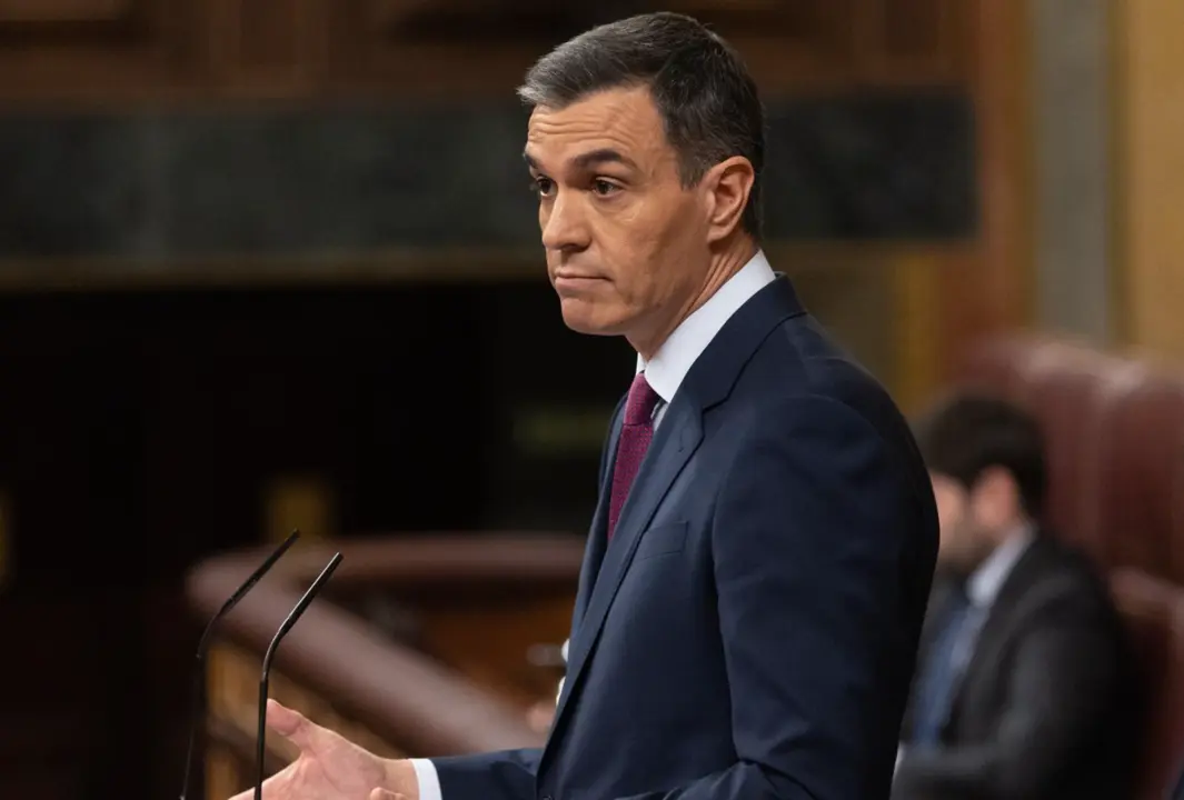 El presidente del Gobierno en funciones y candidato a la reelecci&oacute;n, Pedro S&aacute;nchez, interviene durante la primera sesi&oacute;n del debate de investidura como presidente de Gobierno, en el Congreso de los Diputados, a 15 de noviembre de 2023, en Madrid (Espa&ntilde;a). - Eduardo Parra - Europa Press 