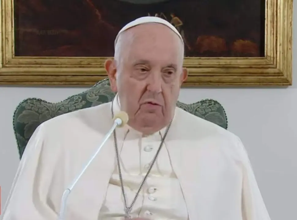  El Papa durante el rezo del &Aacute;ngelus el domingo 3 de diciembre de 2023 