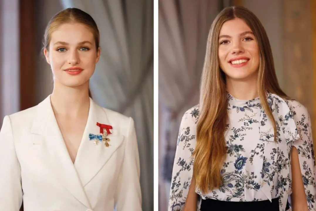  Nuevos retratos oficiales de la Princesa de Asturias y la Infanta Sof&iacute;a - CASA S. M. EL REY 