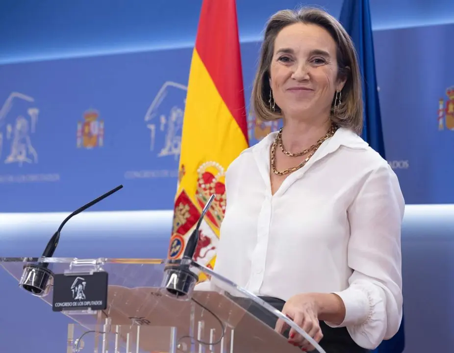  Archivo - La portavoz del PP en el Congreso y secretaria general del partido, Cuca Gamarra, ofrece una rueda de prensa en el Congreso de los Diputados, a 21 de noviembre de 2023, en Madrid (Espa&ntilde;a). Durante la rueda de prensa, Gamarra ha abordado cuestion - Eduardo Parra - Europa Press - Archivo 