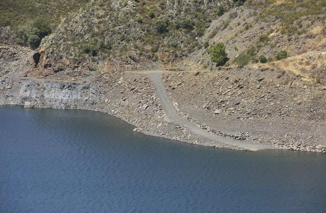  Archivo - Vista del embalse del Atazar en el Berrueco, en El Berrueco, Madrid (Espa&ntilde;a) 