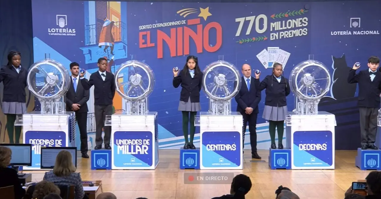  El n&uacute;mero 94.974 ha sido agraciado con el 'Gordo' del Sorteo Extraordinario de 'El Ni&ntilde;o' 2024. - EUROPA PRESS 