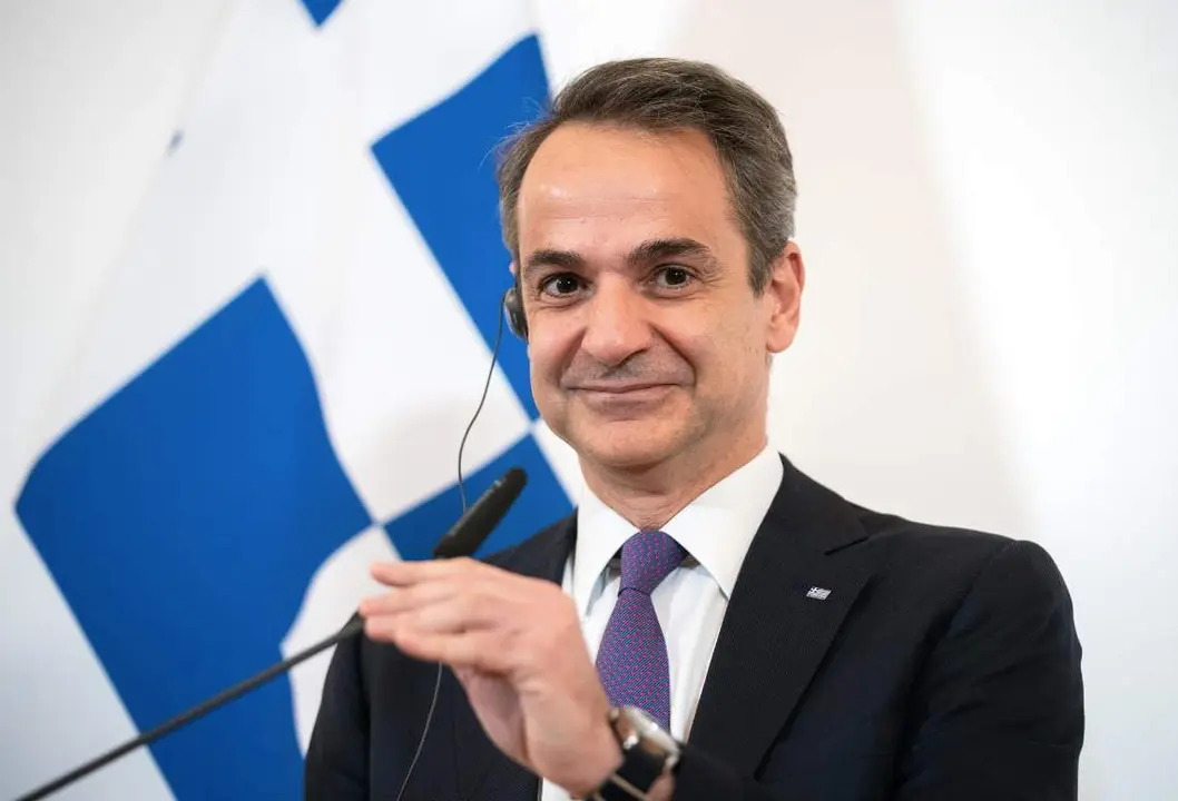  Archivo - El primer ministro griego, Kyriakos Mitsotakis. - Georg Hochmuth/APA/dpa - Archivo 
