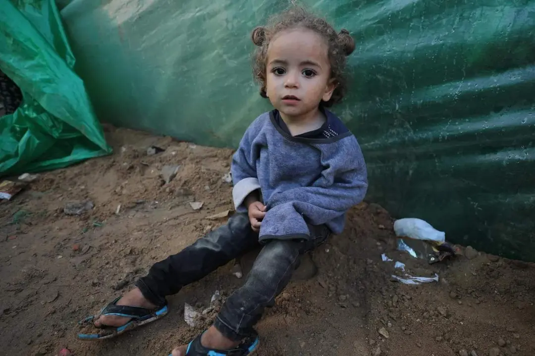  Ni&ntilde;a palestina 