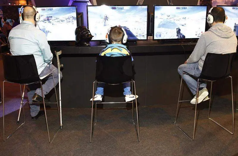  Videojuegos, consolas, realidad virtual, ni&ntilde;o jugando, Madrid Games Week 2015 - EUROPA PRESS - Archivo 