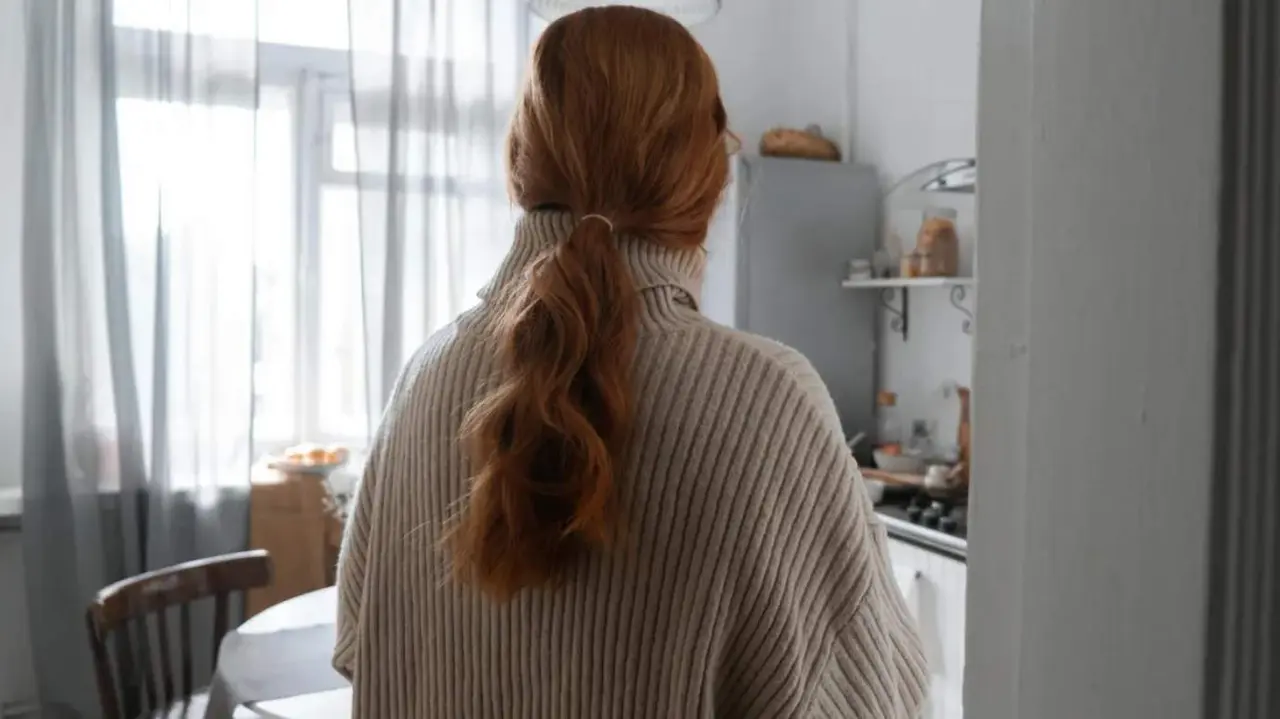  Una mujer con insomnio 