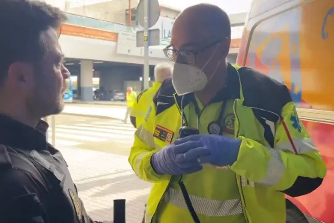  Nace una ni&ntilde;a en la estaci&oacute;n de Chamart&iacute;n gracias a la ayuda de polic&iacute;as nacionales y Samur - EMERGENCIAS MADRID 