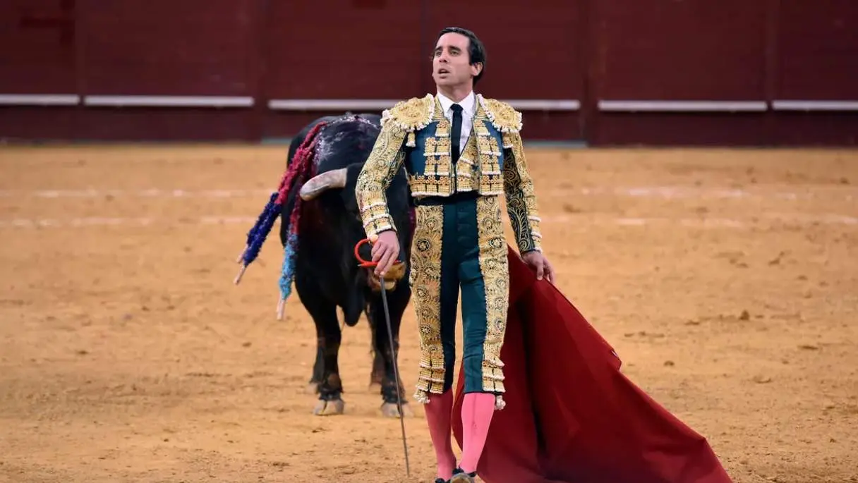  El torero Juan Ortega en su vuelta a los ruedos 