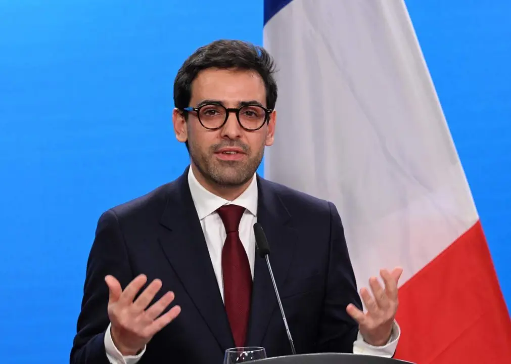  Archivo - El ministro de Exteriores franc&eacute;s, St&eacute;phane S&eacute;journ&eacute; - Soeren Stache/dpa - Archivo 