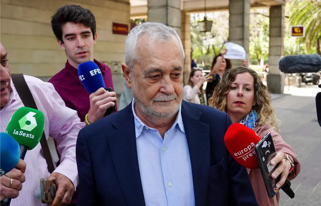  Archivo - El expresidente de la Junta de Andaluc&iacute;a Jos&eacute; Antonio Gri&ntilde;&aacute;n - Eduardo Briones - Europa Press - Archivo 