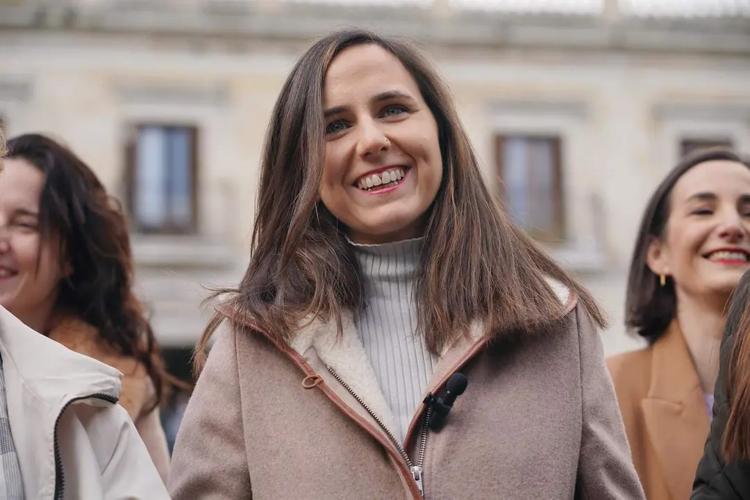  La secretaria general de Podemos, Ione Belarra 