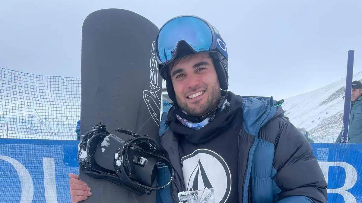  &Aacute;ngel Torres, el snowboarder paral&iacute;mpico que pide ayuda para una pr&oacute;tesis 