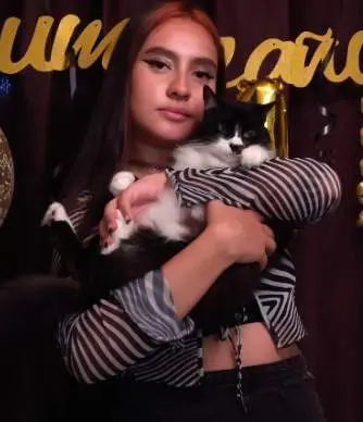  Oriane, la chica que recibi&oacute; la carta de apoyo 