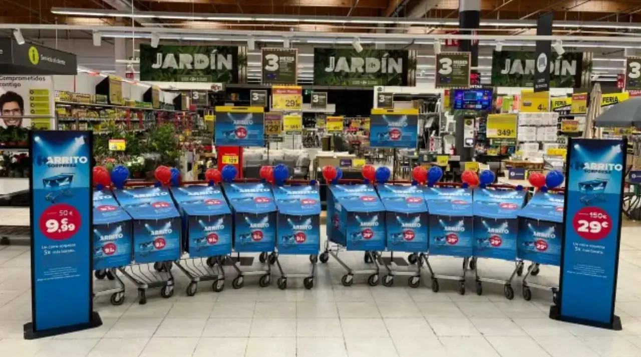  Los carritos sorpresa de Carrefour 