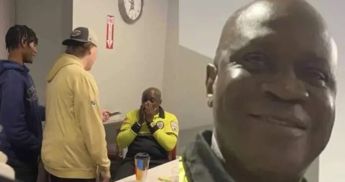  El vigilante de Nigeria cuyos alumnos le pagaron el billete para poder volver a su casa 