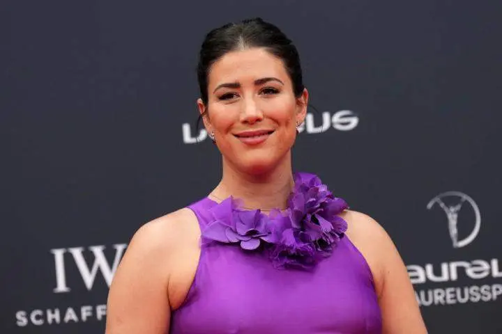  Garbi&ntilde;e Muguruza en los Premios Laureus 