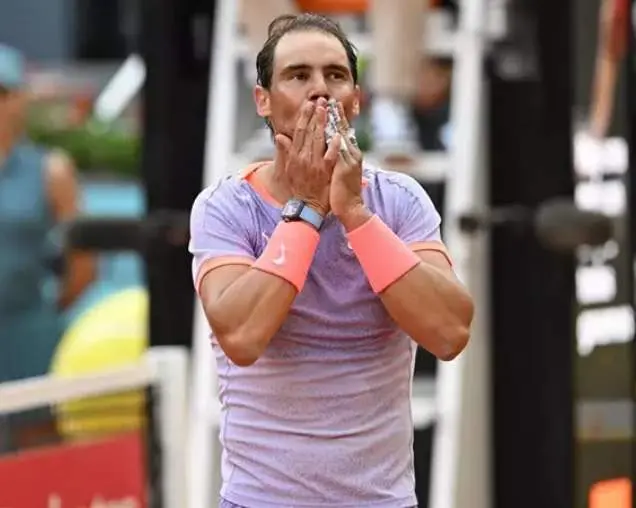  Rafa Nadal despidi&eacute;ndose de Madrid 