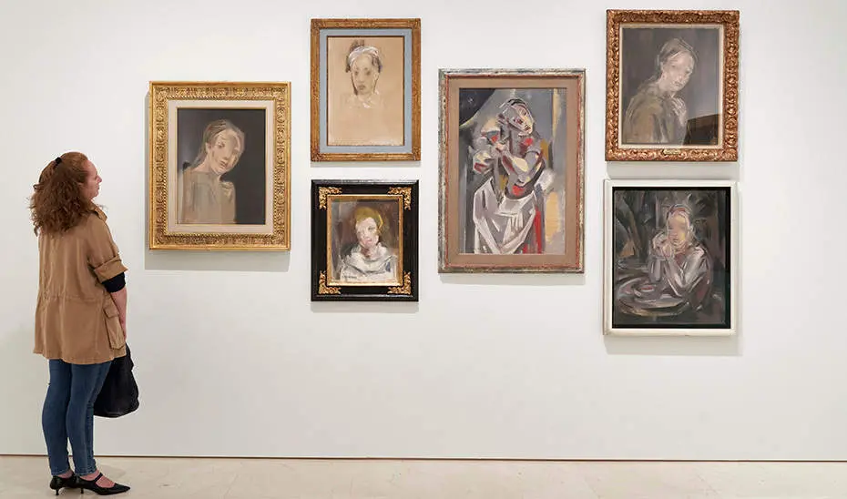  Detalle de la retrospectiva de Mar&iacute;a Blanchard que se exhibe en el Museo Picasso M&aacute;laga | Junta de Andaluc&iacute;a 