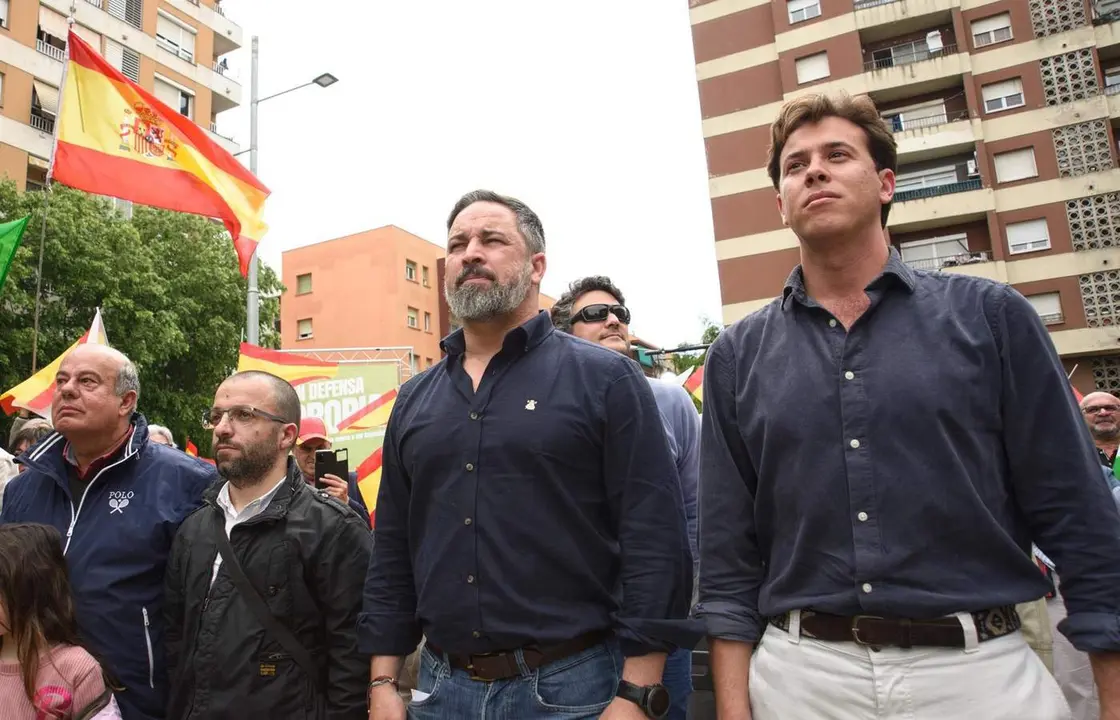  El presidente de Vox, Santiago Abascal | EP 