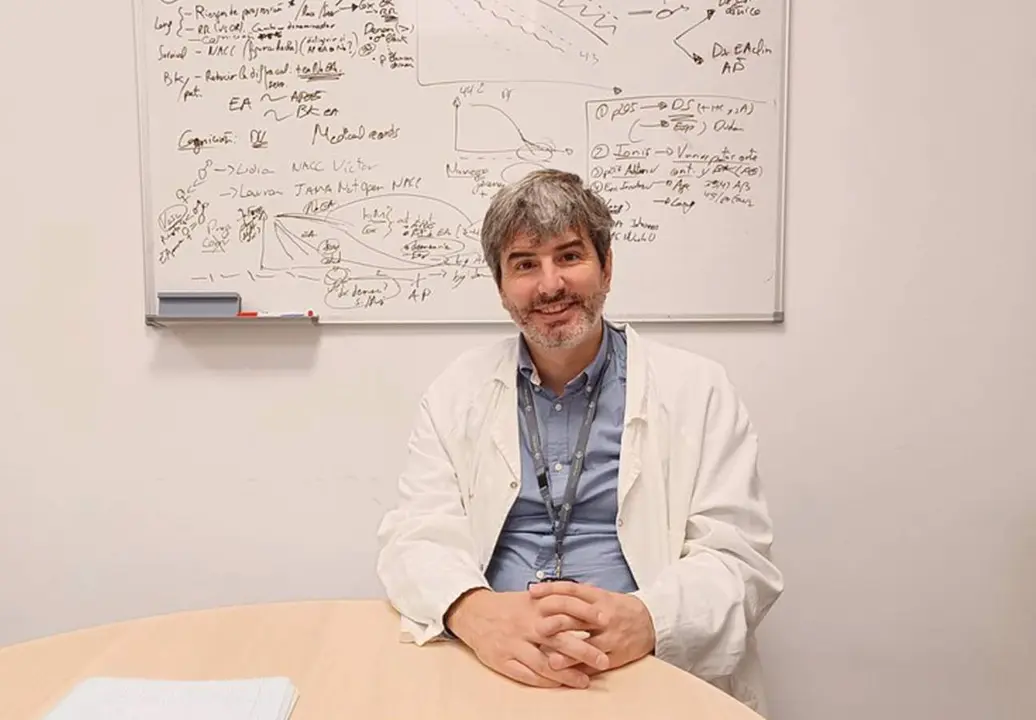  El director del &Aacute;rea de Investigaci&oacute;n en Enfermedades Neurol&oacute;gicas, Neurociencia y Salud Mental del IR Sant Pau, Juan Fortea. - INSTITUT DE RECERCA SANT PAU 