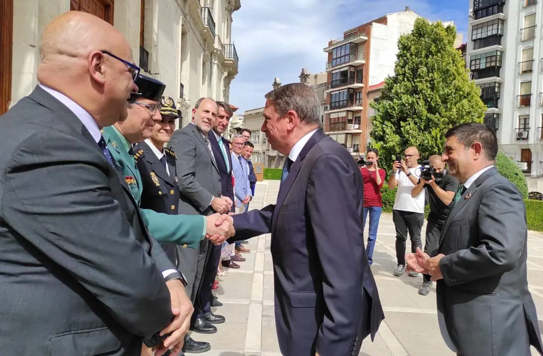  Planas a su llegada a la Diputaci&oacute;n de Ja&eacute;n para inaugurar un congreso sobre aceite de oliva y salud - EUROPA PRESS 