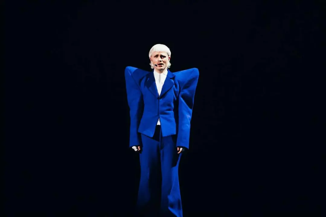  El representante de Eurovision de Pa&iacute;ses Bajos, Joost Klein, en la segunda semifinal 