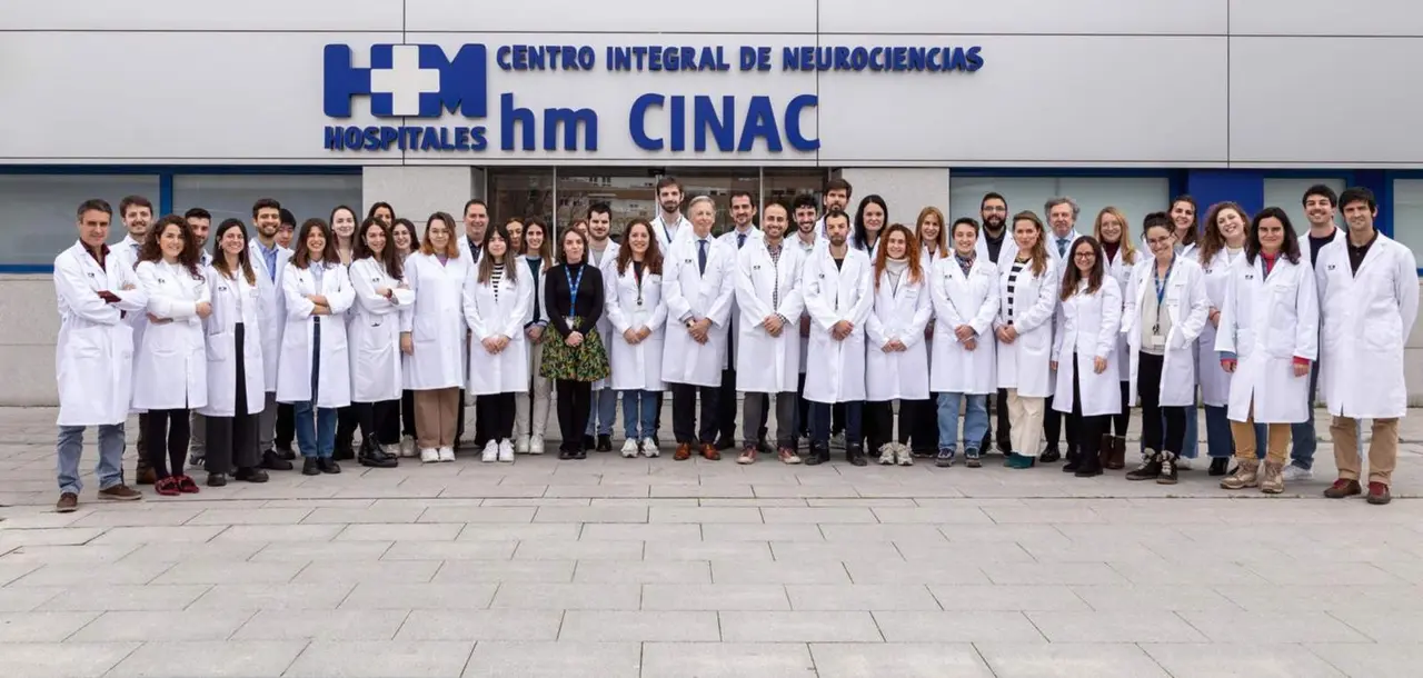  Investigadores del Centro Integral de Neurociencias Abarca Campal HM CINAC, ubicado el Hospital Universitario HM Puerta del Sur de M&oacute;stoles. - HM HOSPITALES 