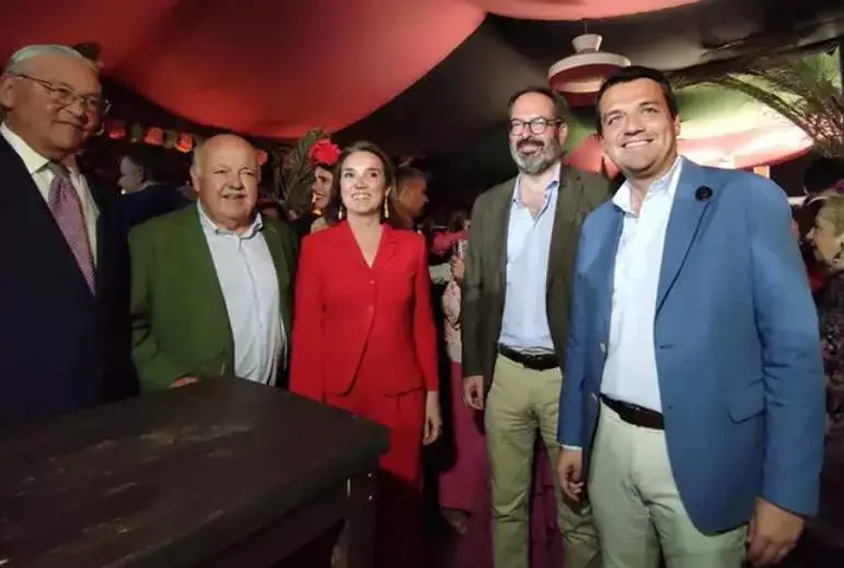  Cuca Gamarra en la Feria de C&oacute;rdoba 