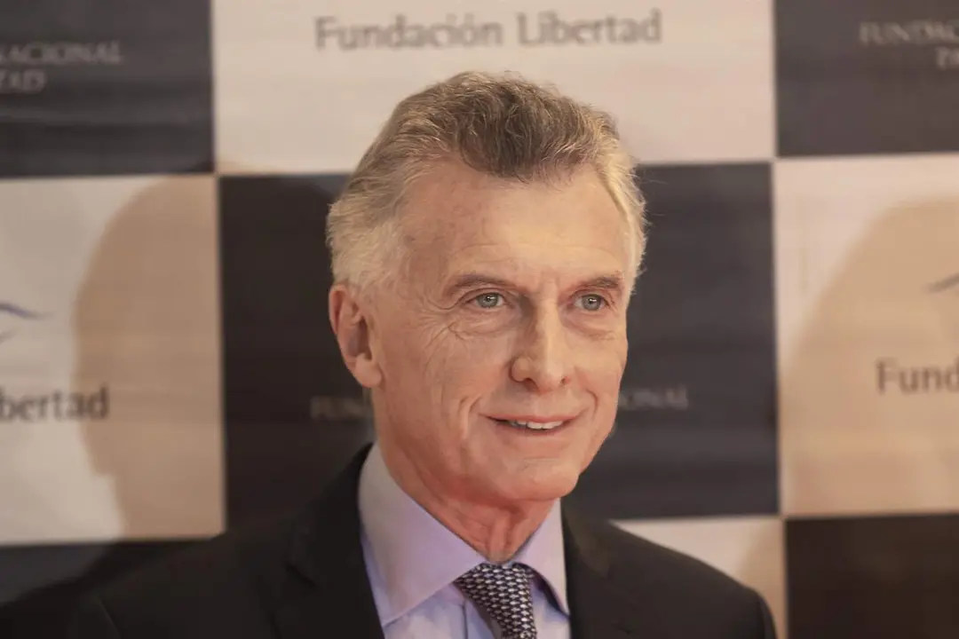  El ex presidente argentino Macri 