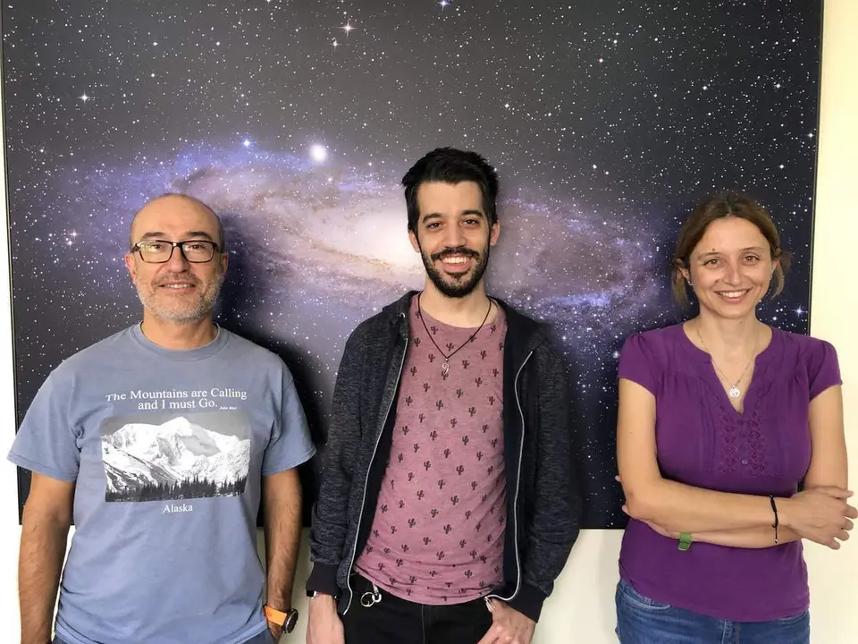  De izquierda a derecha, Vicent Quilis, David Vall&eacute;s, Susana Planelles 