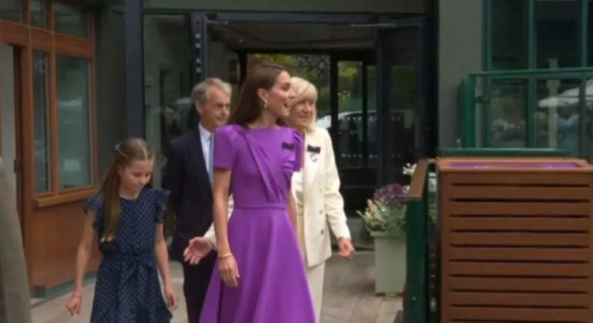  Reaparici&oacute;n de Kate Middleton en Wimbledon 