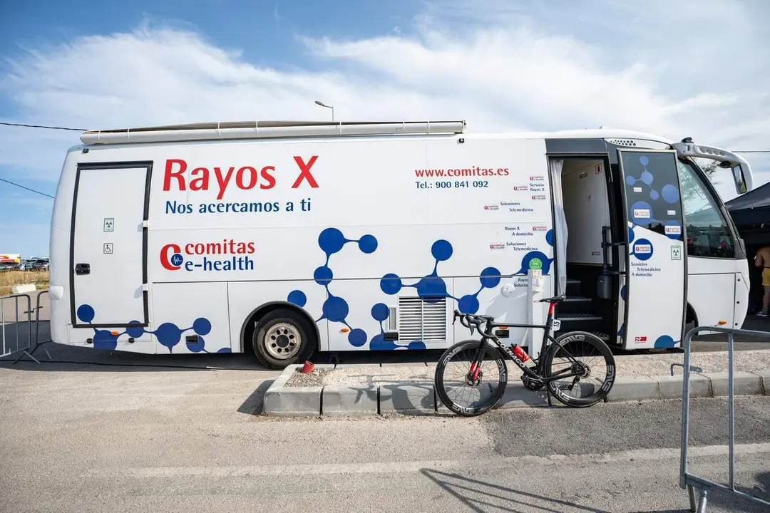  La Vuelta 24 se blinda a nivel m&eacute;dico un a&ntilde;o m&aacute;s con una Unidad M&oacute;vil de Telemedicina 
