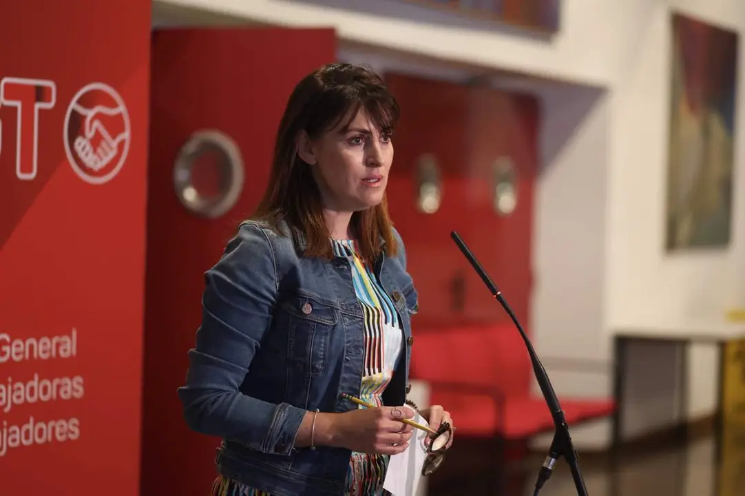  La secretaria de Pol&iacute;tica Institucional y Pol&iacute;ticas Territoriales de UGT, Cristina Est&eacute;vez | Europa Press 