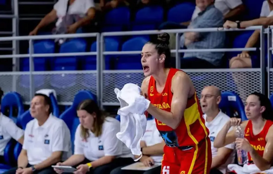  Archivo - La alero de la selecci&oacute;n Mar&iacute;a Conde<br>- FEB - Archivo 