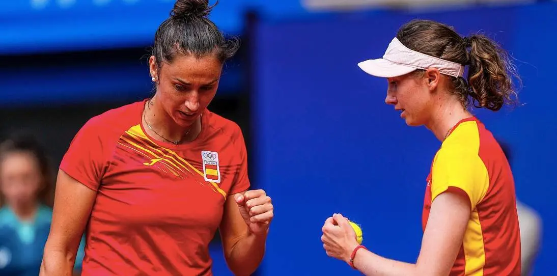  Bucsa y Sorribes se cuelgan el bronce en el dobles femenino de Par&iacute;s 2024 |&nbsp;RTVE 