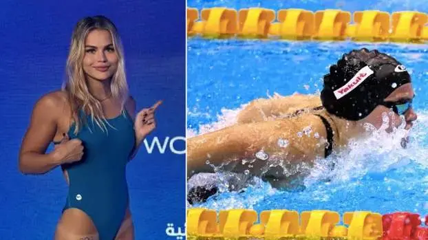  La nadadora paraguaya Luana Alonso.REDES SOCIALES / GETTY IMAGES 