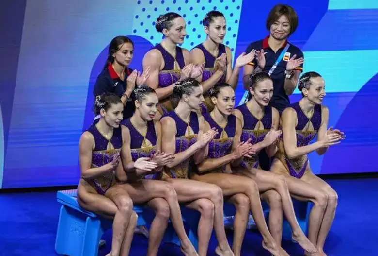  El Equipo Nacional de Nataci&oacute;n Sincronizada 