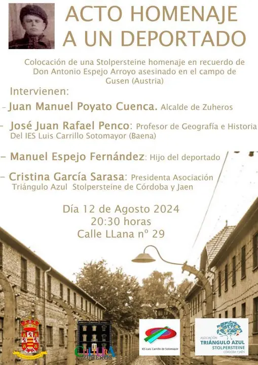  Cartel colocaci&oacute;n Stolpersteine 