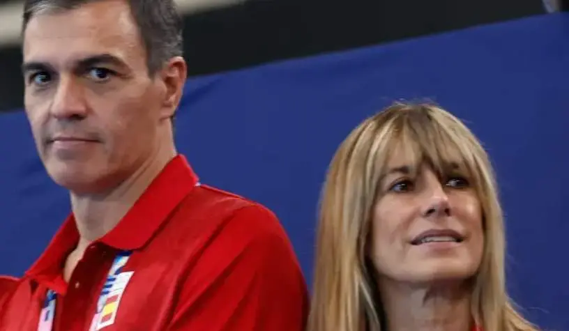  Pedro S&aacute;nchez y Bego&ntilde;a G&oacute;mez en los JJOO 