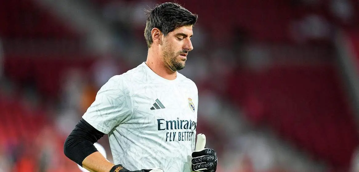  Thibaut Courtois en un entrenamiento con el Real Madrid |&nbsp;RTVE 