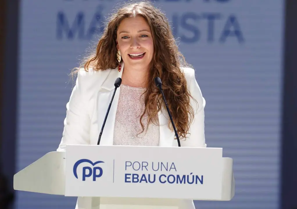  Archivo - La vicesecretaria de Sanidad y Educaci&oacute;n del PP, Ester Mu&ntilde;oz, - Manuel &Aacute;ngel Laya - Europa Press - Archivo 