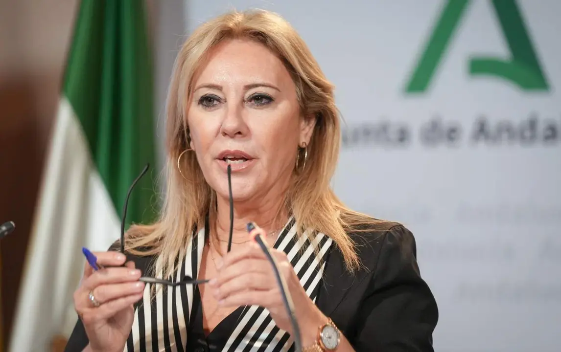  La consejera de Econom&iacute;a, Hacienda y Fondos Europeos y portavoz del Gobierno, Carolina Espa&ntilde;a, comparece en la rueda de prensa posterior al Consejo de Gobierno de Andaluc&iacute;a. A 17 de septiembre de 2024, en Sevilla (Andaluc&iacute;a, Espa&ntilde;a). El Consejo de Gobiern - Mar&iacute;a Jos&eacute; L&oacute;pez - Europa Press 