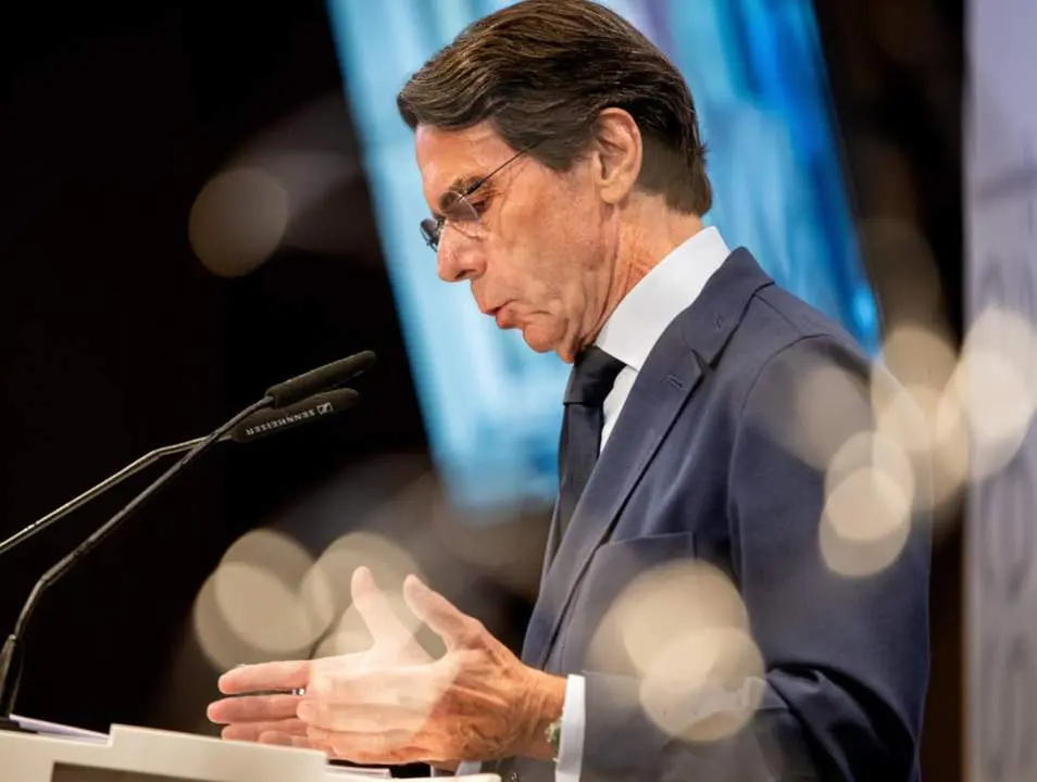  Archivo - El expresidente del Gobierno y presidente de FAES, Jos&eacute; Mar&iacute;a Aznar. - Lorena Sop&ecirc;na - Europa Press - Archivo 