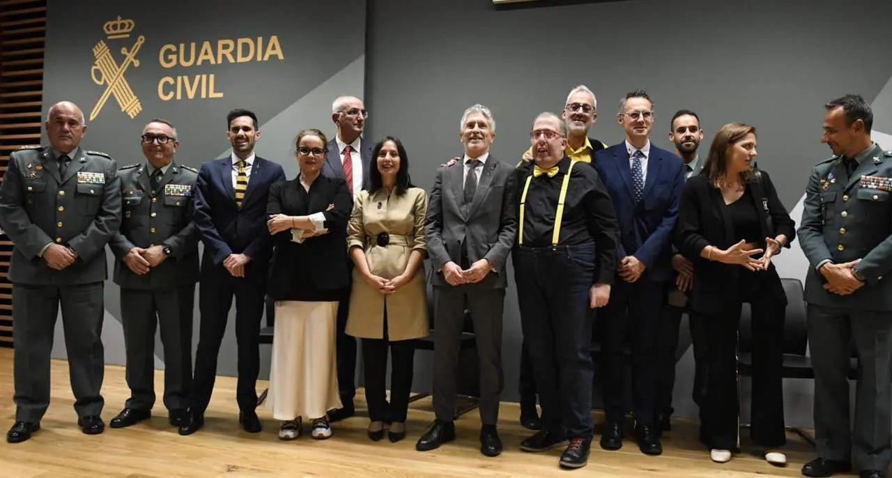  Foto de familia durante las III Jornadas de Diversidad de la Guardia Civil, en la Direcci&oacute;n General de la Guardia Civil, a 22 de octubre de 2024, en Madrid (Espa&ntilde;a). - Fernando S&aacute;nchez - Europa Press 