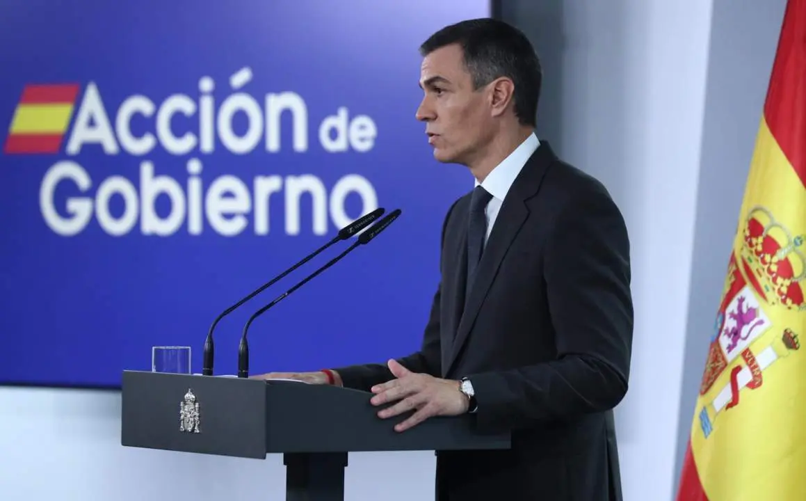  El presidente del Gobierno, Pedro S&aacute;nchez - Pool Moncloa/Borja Puig de la Bellacasa 