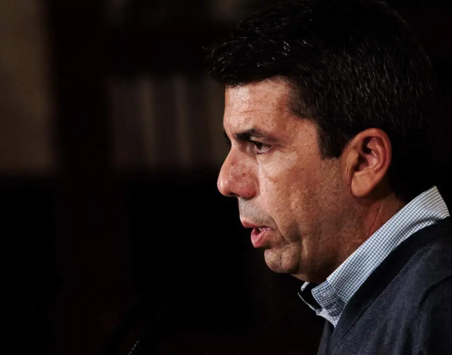  El president de la Generalitat valenciana, Carlos Maz&oacute;n. - Carlos Luj&aacute;n - Europa Press 