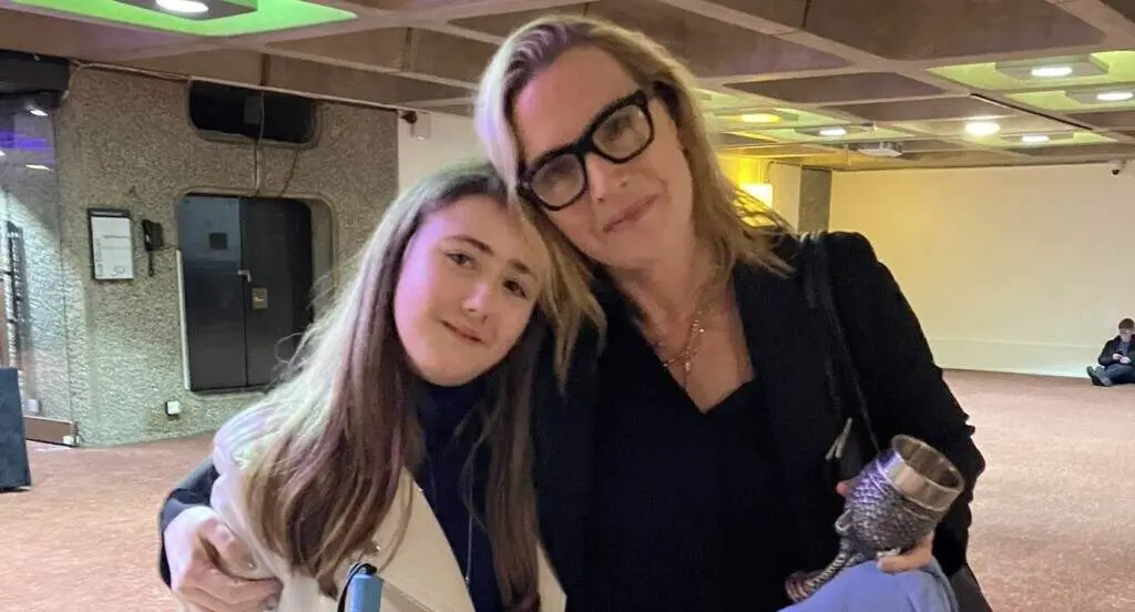  Kate Winslet con la peque&ntilde;a Lilly-Rae 